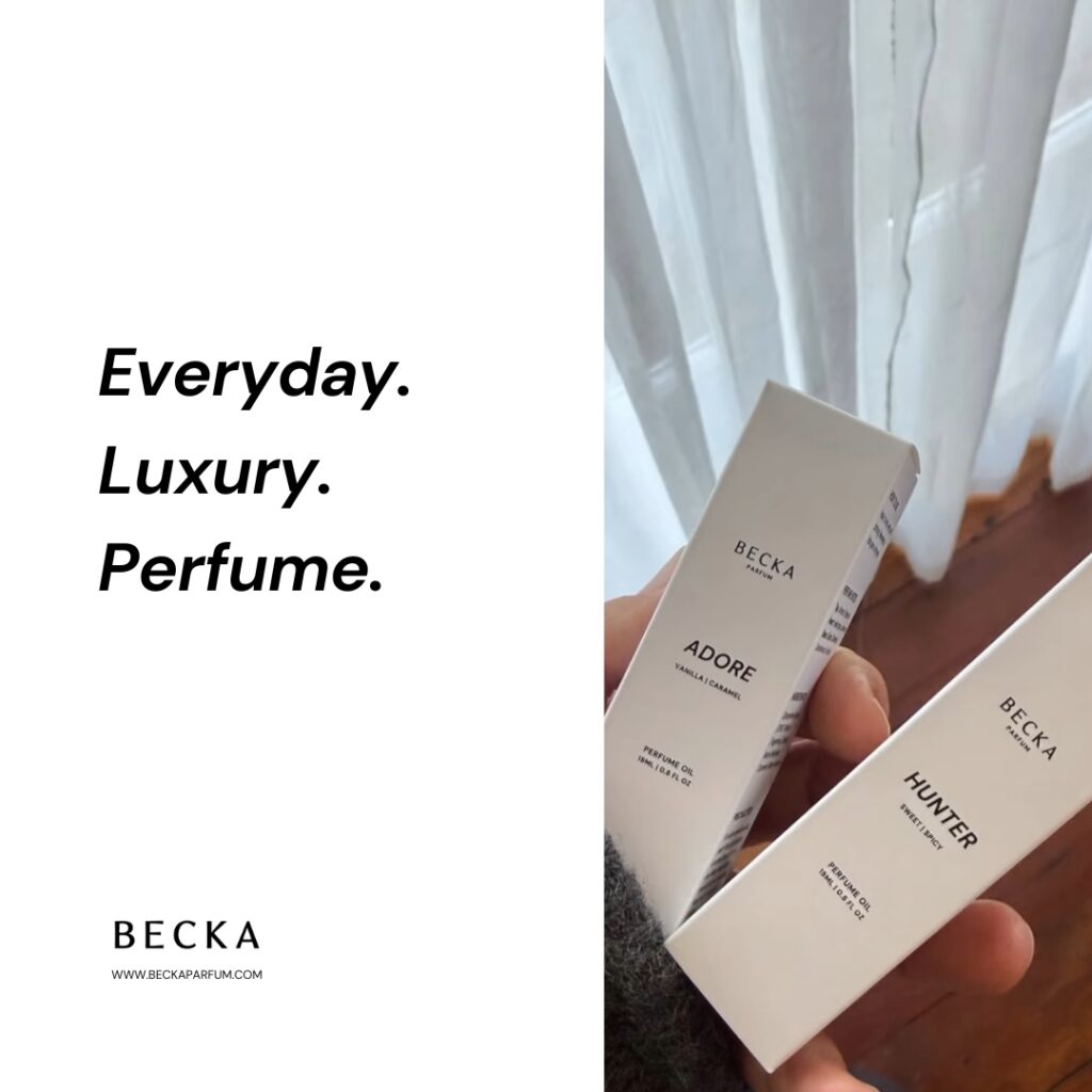 Everyday Luxury Perfume Meta Ad - Adore and Hunter